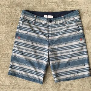 Sperry Anchor Print Shorts